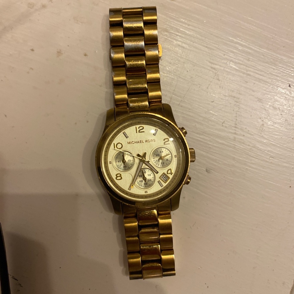 Michael Kors gold watch